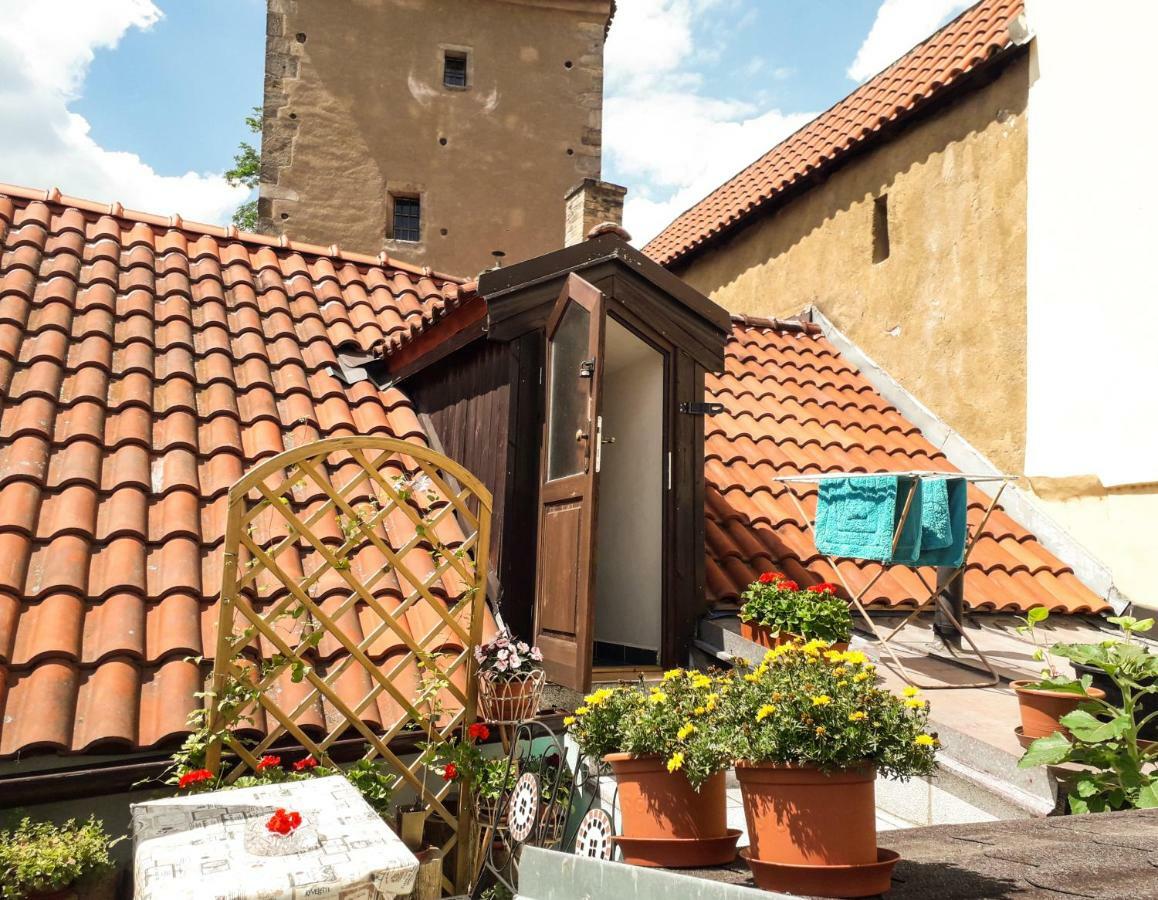 Romanticky Apartman U Veze Zelezna Panna Чеське Будєйовіце Екстер'єр фото